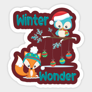 Winter Wonder Sticker